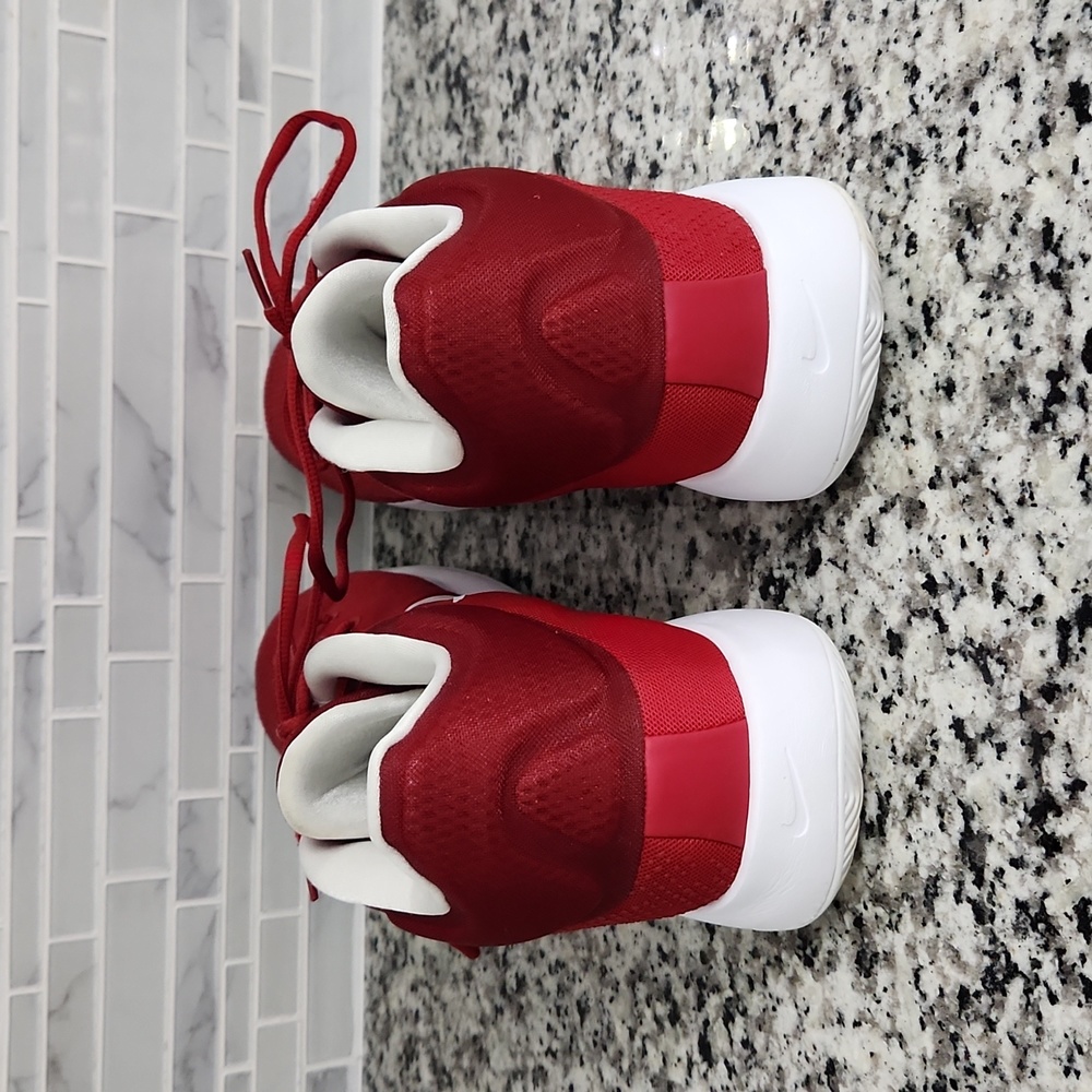 Red & White Nike Air Zoom Rize 2 TB Basketball Shoes sz 17 - CZ5023-602 sneakers - Picture 4 of 7
